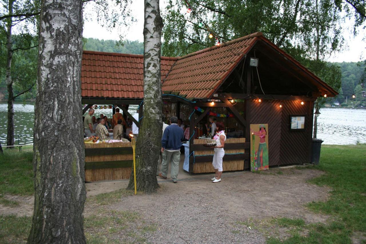 Hotel Restaurant Am Kriebsteinsee Esterno foto